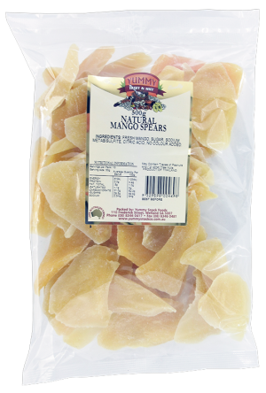 Dried Fruits-Mango Spears Natural 250g