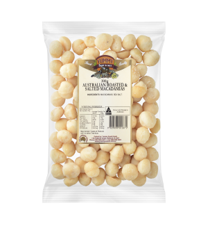 Nuts-Macadamias Aussie Roast Salted 300g